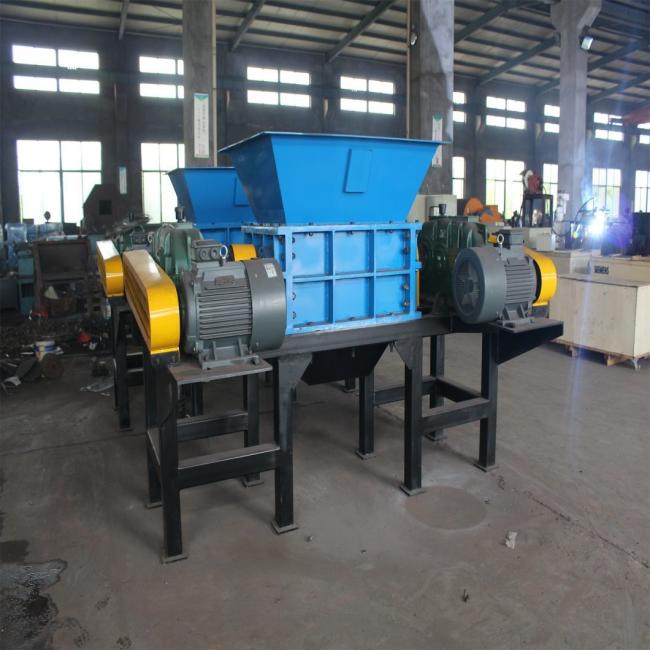 PLC Control Death Animal Carcass Shredder with Alloy Steel Cutter