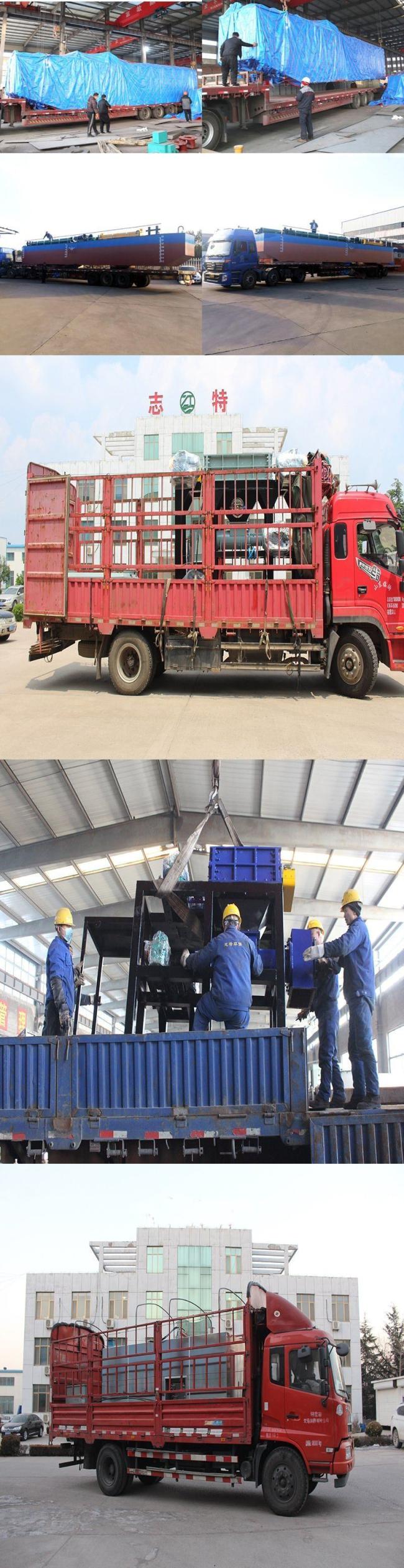 Small Size Double Shaft Waste Shredder with Alloy steel Knife