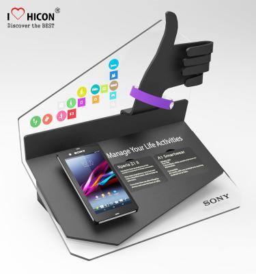 China Success Retail Way Acrylic Mobile Phone Display Stands For Cell Phone And Accessories for sale