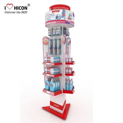 China Custom Electric Toothbrush Display Rack Cosmetic Shop Display Stand for sale