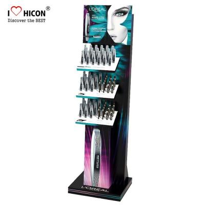 China Cosmetic Shop Custom Lash Extension Mascara Display Stand Freestanding for sale