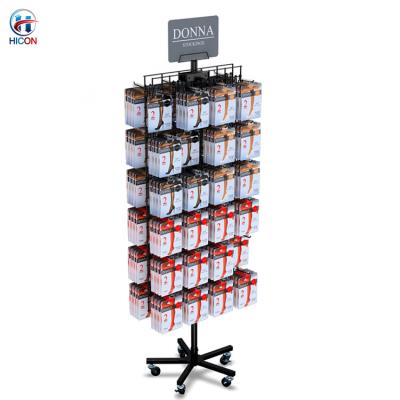 China Hanging Accessories Display Portable Gridwall Floor Display Stands for sale