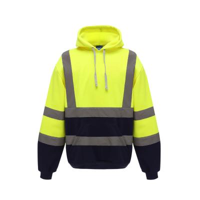 China Customized Reflective Safety Hoodies High Visibility Sweatshirt ANSI Certificate for sale