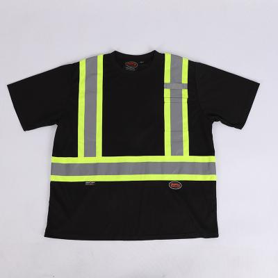China Polyester Workwear Hi Vis Polo Shirts S-XXL Sizes For Professional Attire for sale