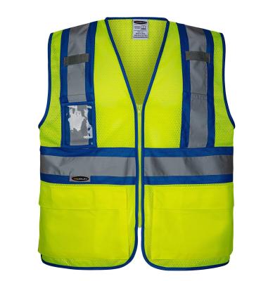 China Outdoor Reflective Safety Shirts Long Sleeve Polyester High Visibility Shirts for sale