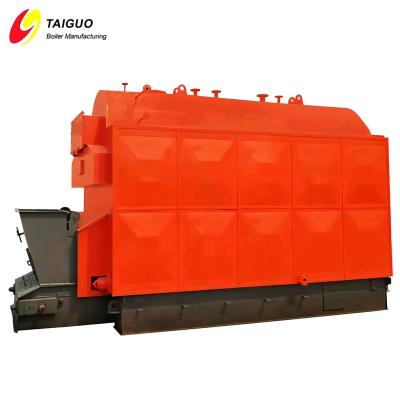 China 1 Ton Wood Waste Timber Biomass Steam Boiler Chain Grate Boiler for sale