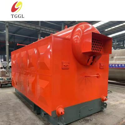 China Horizontal coal-fired steam boiler PLC capacity 0.5-4t/H wide fuel adaptability for sale