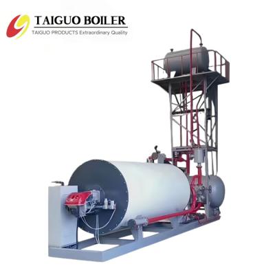 China Low Pressure Oil Gas Fired Thermic Oil Heater 2100kw Thermal Oil Furnace for sale