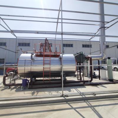 China Gas Oil Dual Fuel Steam Boiler 0.5-25t/H commercial steam boiler for sale