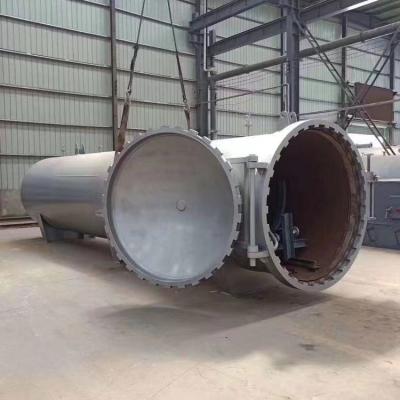 China Wood Timber Impregnation Autoclave Vacuum Pressure Tank For Impregnating Wood for sale