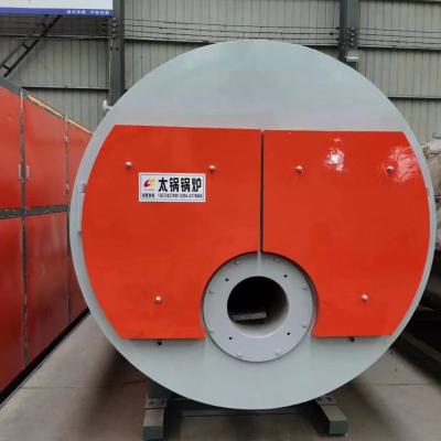 China Caldera de agua caliente industrial controlada por PLC Aceite ligero de aceite pesado encendido en venta