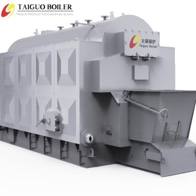 China Compact Structure Biomass Fired Steam Boiler Small Footprint for sale