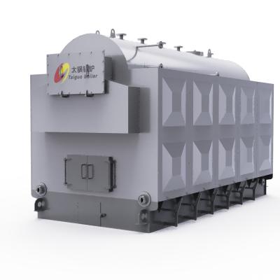 China Suministro de fábrica Calderas de calefacción por vapor de tipo de madera automáticas de 1 tonelada alimentadas con combustible de biomasa en venta