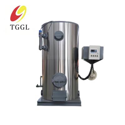 China Automatic Quality 100-500Kg Vertical Diesel Gas Fired Powered Steam Generator en venta