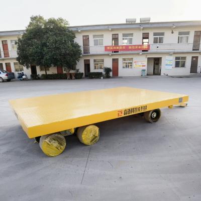 China 10T Powerless Industrial Trailers Towing Trailers Transfer Cart for sale