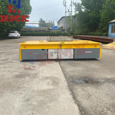 China Trackless 5T Electric Transfer Cart Battery Powered Transfer Carts for sale