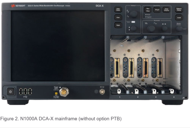 Keysight N1000A Mixed Signal Oscilloscope configuration diagram