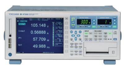 China Yokogawa WT3000 Precision Power Analyzer Advanced Computation Function for sale