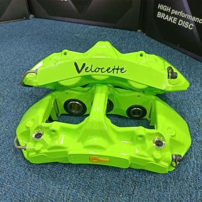China Green 6 Piston Caliper Of Car GT6 Monoblock Technology With Greater Braking Power for sale