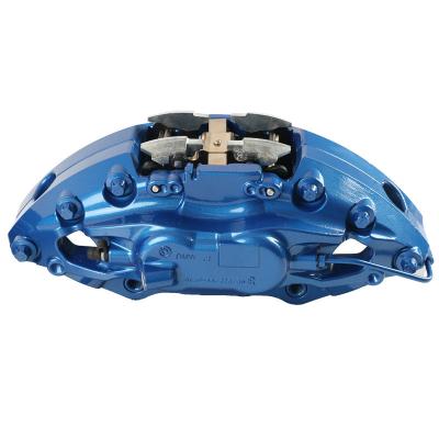 China High Performance 4 Pot Brake Calipers MP Blue Braking Improved Thermal Resistance for sale