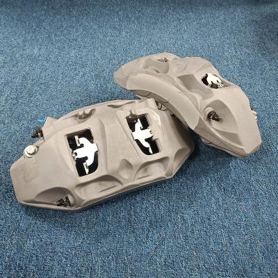 China AK 8N 6 Piston Brake Calipers Fit For Audi Brake Calipers Upgrade 374mm discs for sale