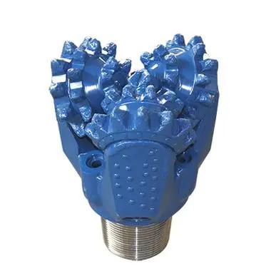 China 12 1/4In Three Cone Bit , Blue Oilfield Drill Bit With Roller Bearing for sale