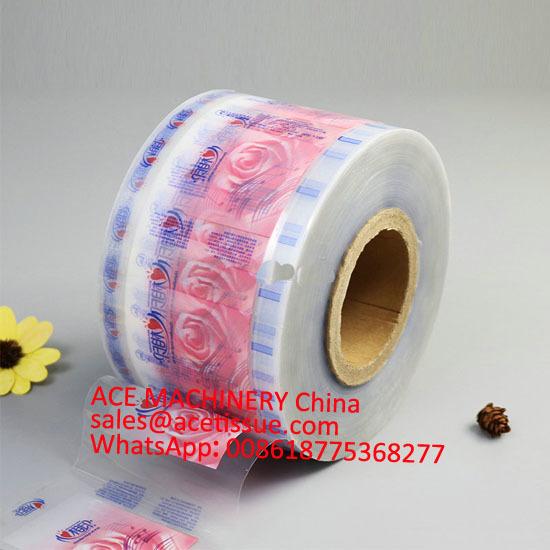 Facial Tissue Paper Packaging Film Roll