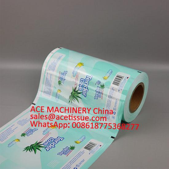 40 Microns Film Roll for facial tissue paper
