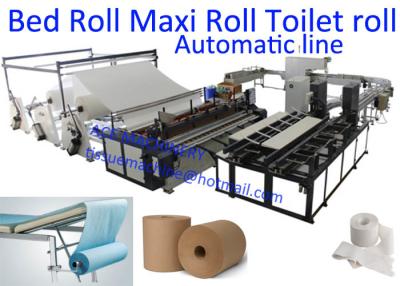 China CE Φ76mm Maxi Toilet Tissue Paper Roll Making Machine for sale
