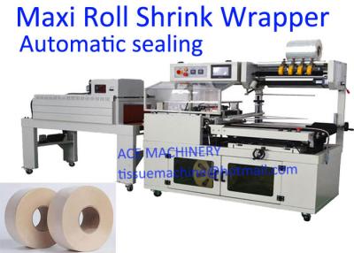 China JRT Jumbo Toilet Maxi Roll Tissue Paper Packing Machine for sale