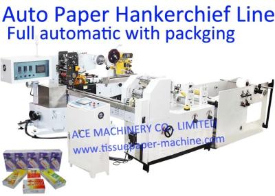 China 100 Bag/Min Full Automatic Pocket Tissue Paper Machine for sale