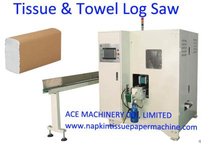 China 140 Cut/Min Single Lane Tissue Paper Cutter Machine for sale