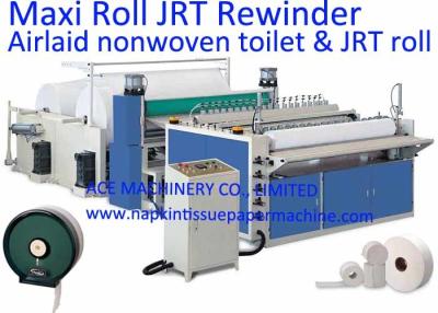China 2600mm Steel To Rubber Embossing Maxi Jumbo Roll Tissue Machine for sale