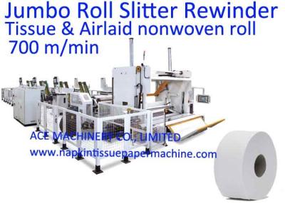 China 4500mm Tissue Paper Slitting And Rewinding Machine for sale