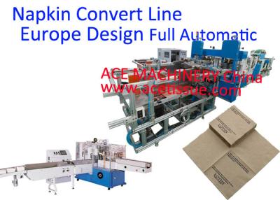 Chine Machine de fabrication de papier de serviette avec le transfert automatique à la machine de conditionnement à vendre