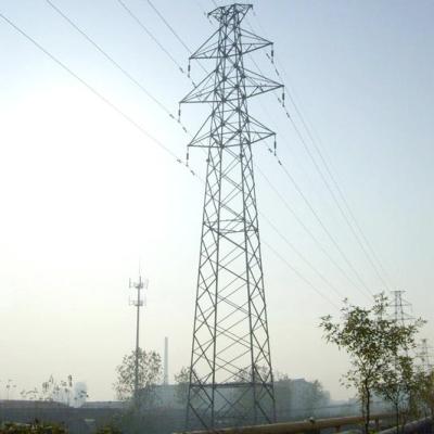 中国 70mの高いマストの配分伝達鋼鉄タワーの熱いすくいは電流を通した 販売のため