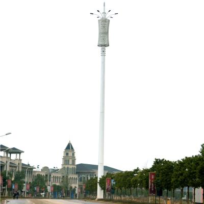 China Multifunctional Steel High Mast Light Tower 45m Weldable Structural for sale