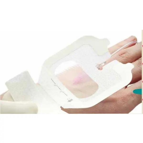 IV Cannula Wound Dressing For PICC Or Peripheral Venous Catheter Fixing Dressing Tray 0