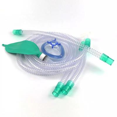 China Serie de respiración de Kit Clinical Anesthesia Mask Circuit de los circuitos de la anestesia disponible en venta