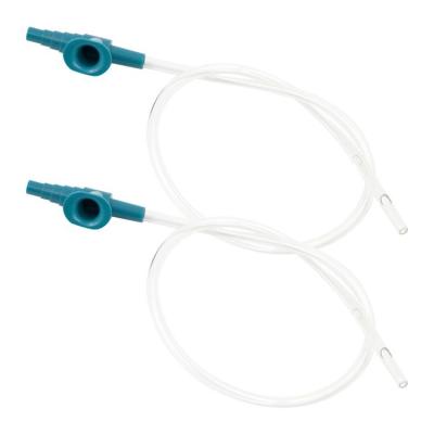 China Disposable T-type Connector Catheter Intermittent Catheter Medical PVC Suction Catheter for sale
