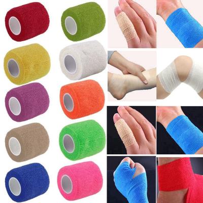 Chine Bandage auto-adhésif élastique de bandage auto-adhésif d'habillage chirurgical non tissé à vendre