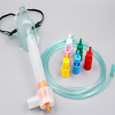 China Respiratory Venturi Oxygen Mask For Oxygen Concentartor With 2.1m Tubing for sale
