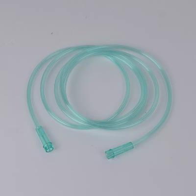 China Disposable Medical Soft PVC Oxygen Cannula 2.1m Oxygen Connection Tubing for sale