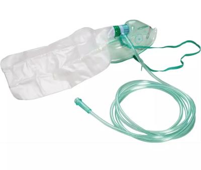China Medical Portable Oxygen Mask Non Rebreathing Mask Kit With 1000ml Reservoir Bag for sale