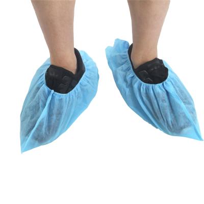 China Disposable Non Woven Boot Cover Non Slip Booties Coverings for sale