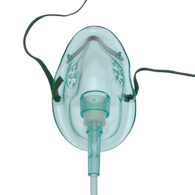 Chine S / Masque protecteur médical jetable portatif de l'oxygène de masque à oxygène de PVC de M/L/XL à vendre