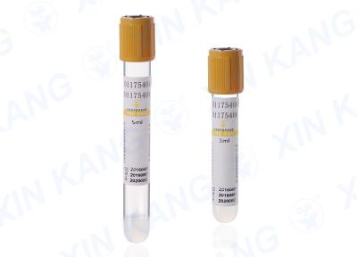 China Disposable Gel&Clot Activator Tube PET or Glass Vacuum Blood Collection Tube for sale