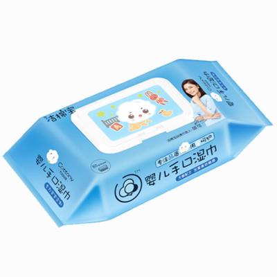 China Soap Free Baby Cleaning Wipes Spunlace Material For Newborn for sale
