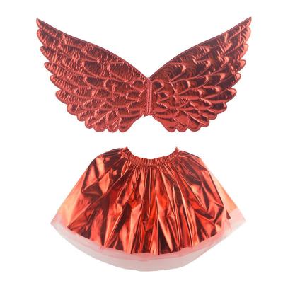 China Red Kids Holiday Hair Accessories , Multifunctional Angel Dress Up for sale