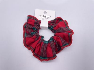 China Women Holiday Hair Accessories Scrunchies Elastic For Christmas for sale